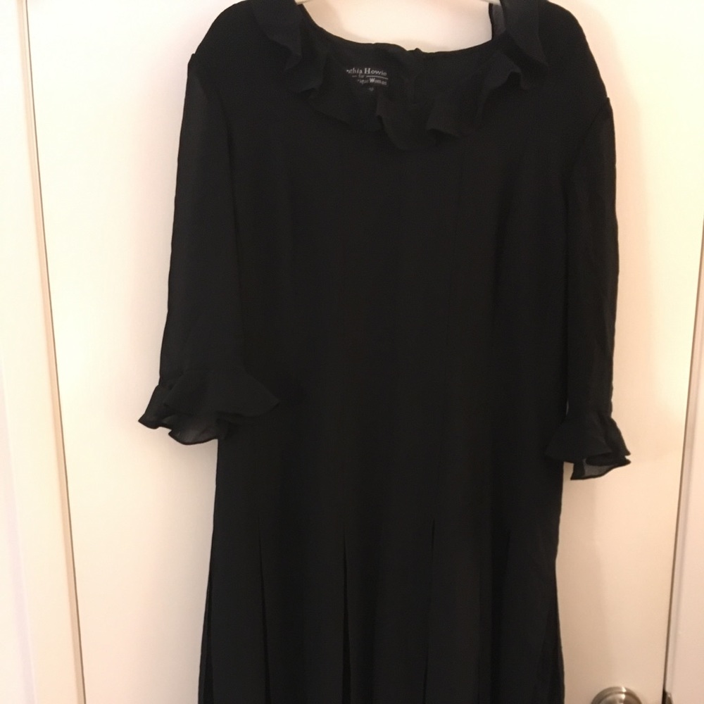 Little black dress — fun and flouncy!  14P